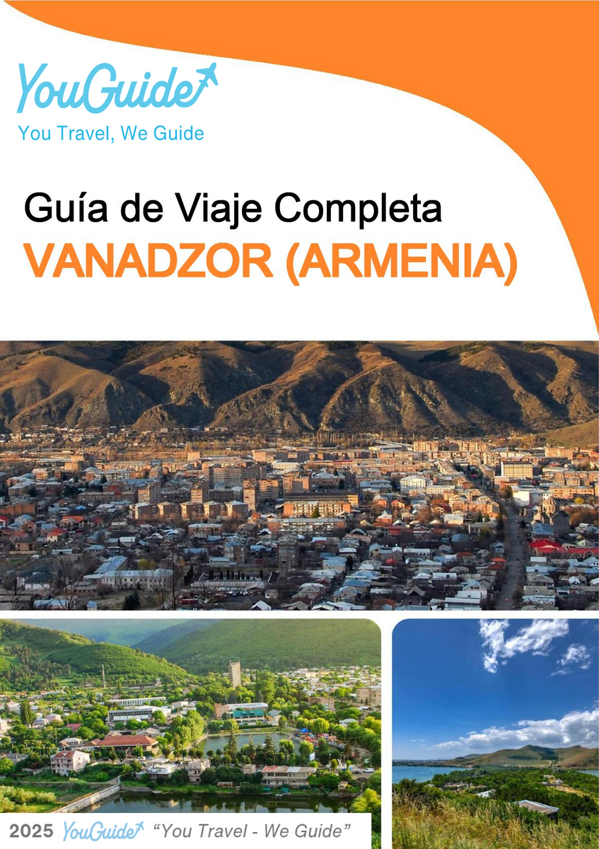 The city guide for Vanadzor (Armenia)
