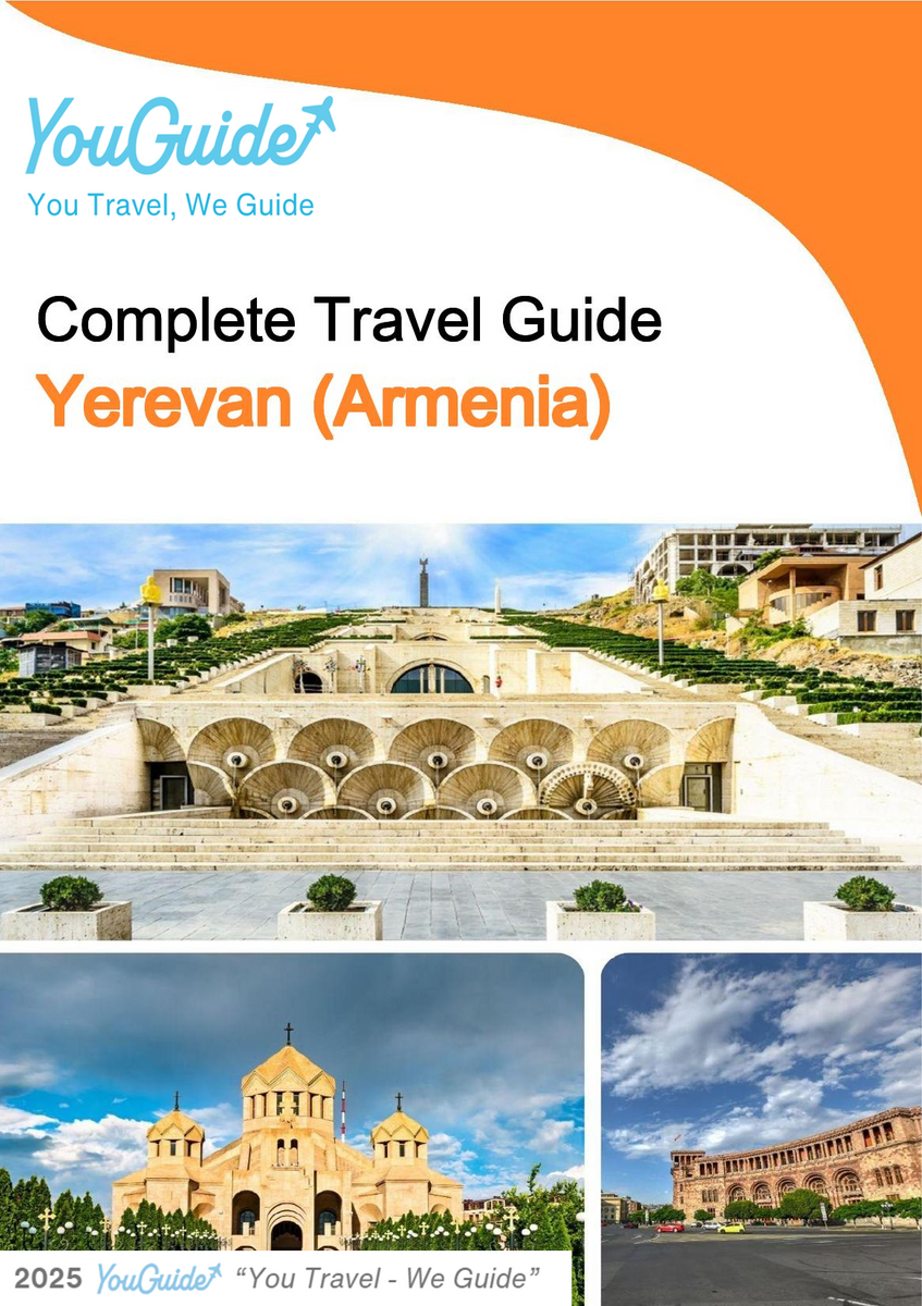 The city guide for Yerevan (Armenia)