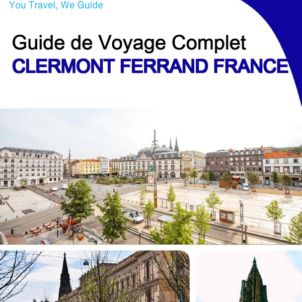 The city trip guide for Clermont Ferrand (France)