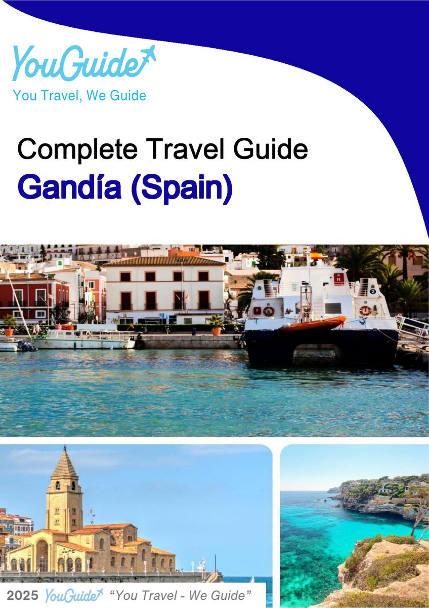 The city trip guide for Gandía (Spain)