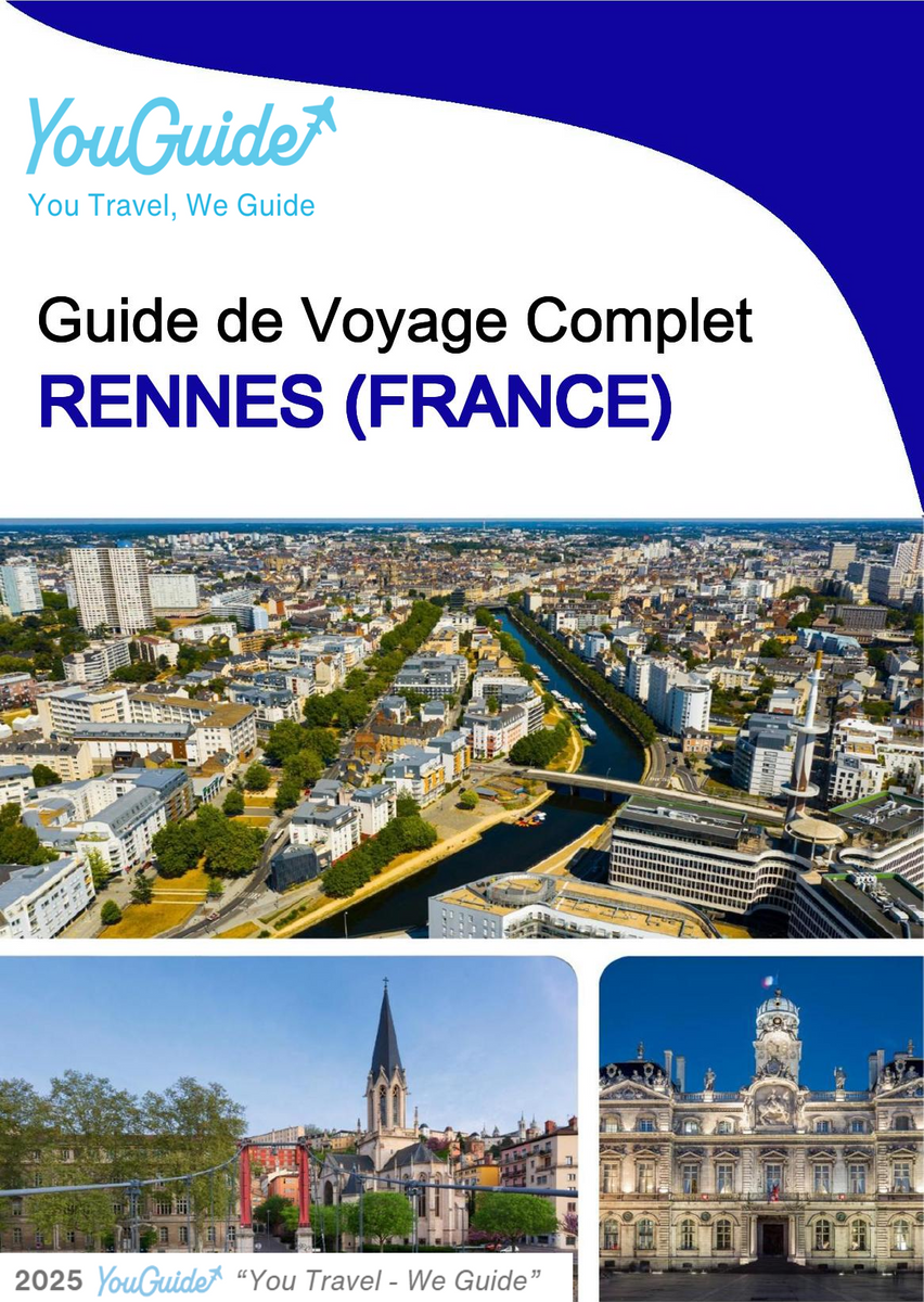 The city trip guide for Rennes (France)