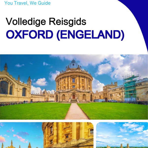 The complete city trip guide for Oxford (England)